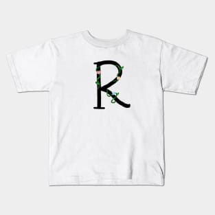 "R" initial Kids T-Shirt